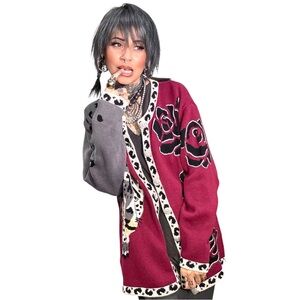 Vintage grannycore cardigan